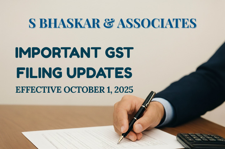 Important GST Filing Updates